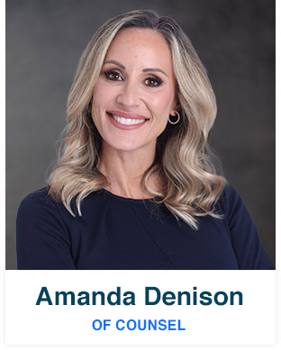 Headshot of Amanda Denison, Attorney at Law, specializing in Maryland family law.